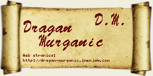 Dragan Murganić vizit kartica